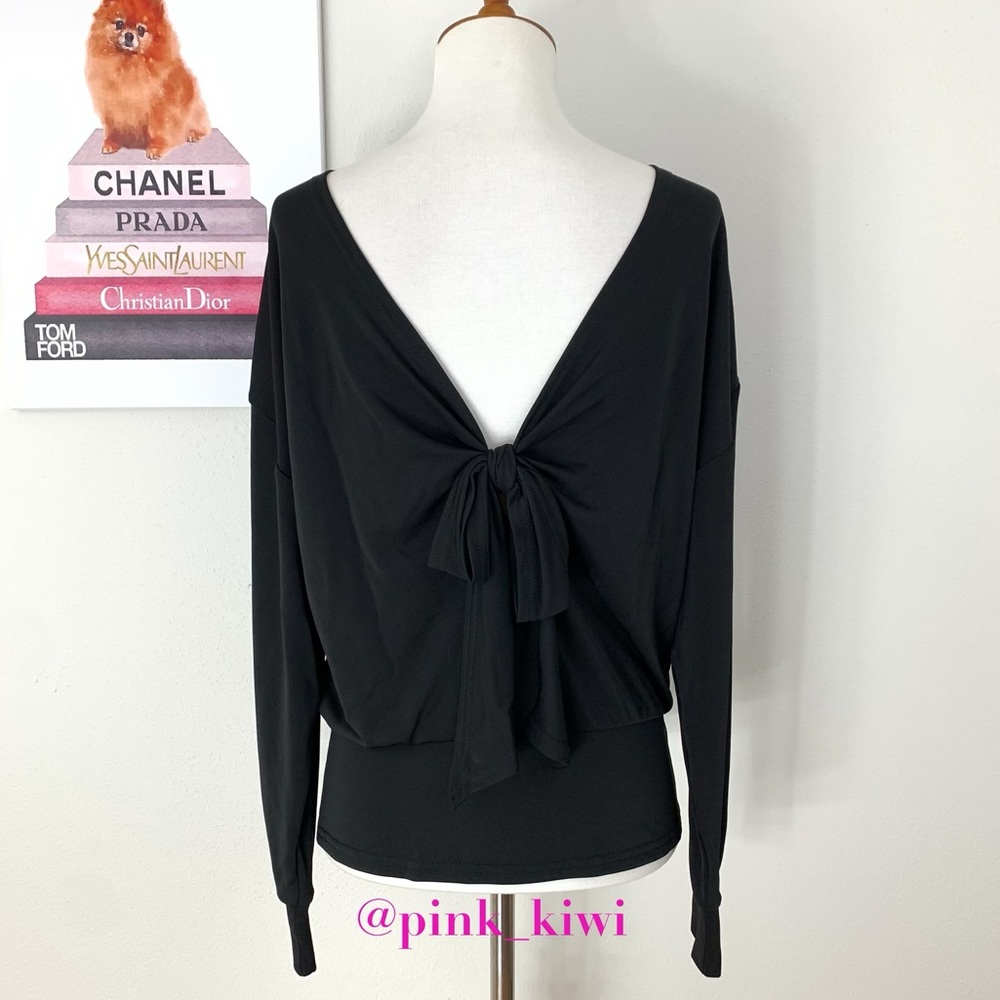 Cinq A Sept Ada Black Pullover Top - Picture 9 of 16